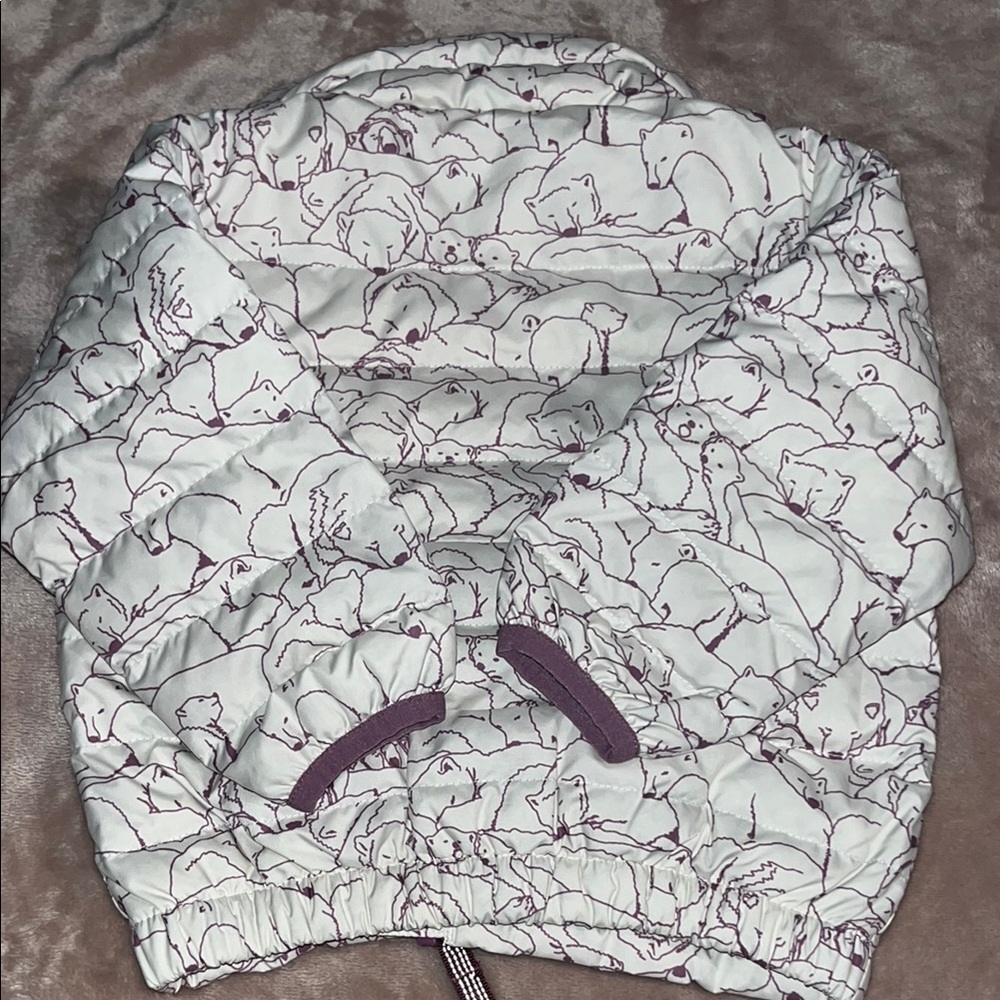 Patagonia Purple and White Puffer Jacket - Picture 6 of 6